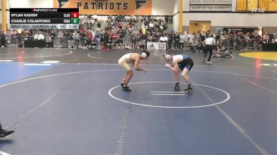 133Green lbs Rr Rnd 1 - Dylan Kadish, Clarion vs Charlie Colantonio, Franklin & Marshall