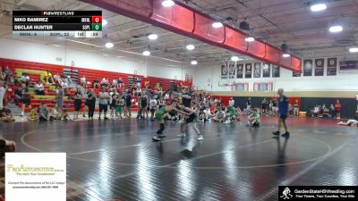 Youth-86 lbs Prelims - Niko Ramirez, Morris Knolls vs Declan Hunter, South Plainfield