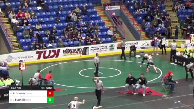 132 lbs Consi Of 32 #2 - Austin Boozer, Cochranton vs Ian Bucheli, Bethel Park