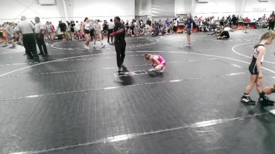 50 lbs Round 2 (4 Team) - Brooklyn Mcleod, Storm Wrestling Center vs Laurel Arnott, R&R Ladies Black