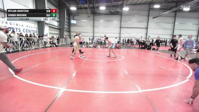 119 lbs Rr Rnd 2 - Rylan Ghattas, IRONWHALE - MS vs Owen Brown, Silo - MS