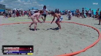 70 lbs Cons. Semi - Avery Buonocore, North Carolina vs Alejandro Alston, Capital City Wrestling Club