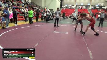 160 lbs 1st Place Match - Frank Chinoski, Stronghold vs Pierce Cassway, Hazel Green Youth Wrestling