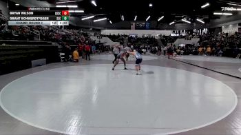 197 lbs Champ. Round 2 - Bryan Wilson, Cowley College vs Grant Schwerdtfeger, Southeast Community College