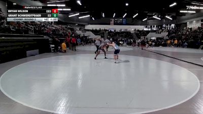 197 lbs Champ. Round 2 - Bryan Wilson, Cowley College vs Grant Schwerdtfeger, Southeast Community College