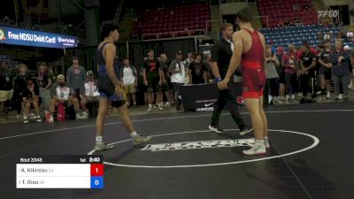 165 lbs Semis - Aliaksandr Kikiniou, CA vs Trae Rios, OK