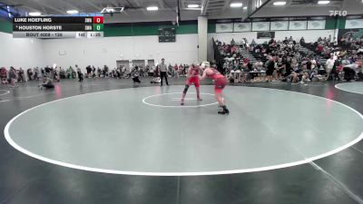 126 lbs Champ. Round 1 - Luke Hoefling, Siouxland Wrestling Academy vs Houston Horste, Shelton Wrestling Academy