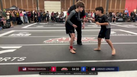 Thomas Swarsen vs Lorenzo Lorusso 2026 ADCC Portland Open