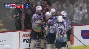 Blackhawks Prospect AJ Spellacy Turns On The Jets For Breakaway Goal For Windsor