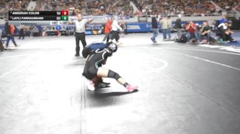 116-D1 Semifinal - Layli Farhaumand, Sunnyslope High School vs Ameerah Colon, Tempe High