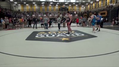 285 lbs Cons. Round 3 - Jordan Bridges, JAM Wrestling Club vs Jonas Floyd, Iowa