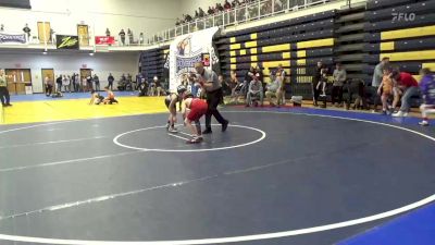 96 lbs Consi Of 8 #2 - Zachary Walters, Fitch Trained vs James Duncan, South Park