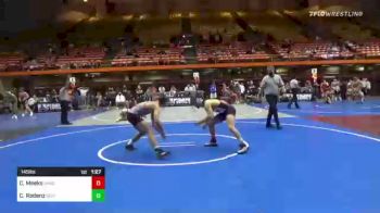 145 lbs Semifinal - Cyruss Meeks, Windy City vs Clay Radenz, Gorilla Wrestling Club