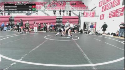138 lbs Semifinal - Ryatt Rodden, Primal Wrestling Academy vs Daxton Bean, Elgin Wrestling