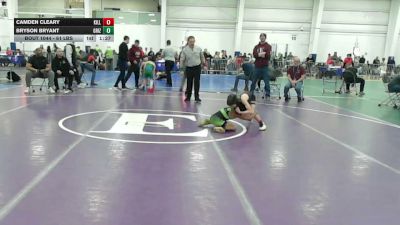61 lbs Round Of 32 - Camden Cleary, Killingly vs Bryson Bryant, Grizzlies Wr Ac