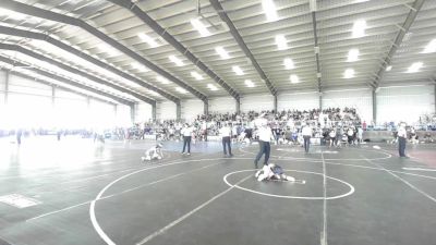 43 lbs Quarterfinal - JaCobi Lozano, Valley Bad Boys vs Alonzo Chavez, Top Rank