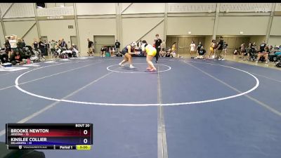 235 lbs Semis & 3rd Wb (16 Team) - Brooke Newton, Arizona vs Kinslee Collier, Oklahoma