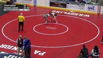 112 lbs Final - Teagan Shuman, Berks Catholic vs Guilianna Latshaw, Upper Dauphin