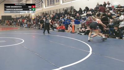 132 lbs Semifinal - Jude Grammatico, Fairfield Warde vs Zaphyr Musshorn, Xavier