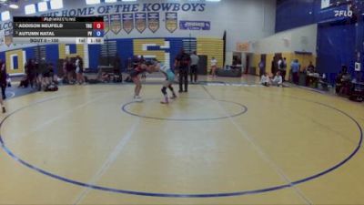 100 lbs Round 3 - Addison Neufeld, Daughters Of Zion vs Autumn Natal, Ponte Vedra