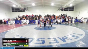 182 lbs Champ. Round 2 - Noah Betancourt, Washington Union vs Santiago Cervantes, Channel Islands