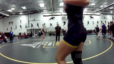 160 lbs Round 3 (16 Team) - Stella Steigler, King University vs Savannah Gomez, McKendree University