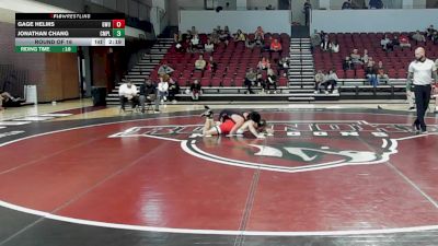 149 lbs Round Of 16 - Gage Helms, Gardner-Webb vs Jonathan Chang, Campbell