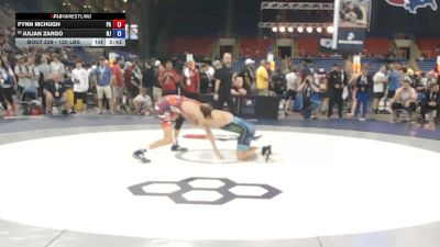 120 lbs Champ. Rd Of 128 - Fynn McHugh, Pennsylvania vs Julian Zargo, New Jersey