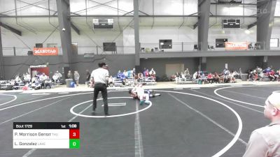 190 lbs Final - Patrik Morrison Gensman, Thunder Mountain WC vs Lukas Gonzalez, Lake Stevens WC