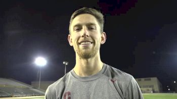 Erik Olson after 37-second PR at Pacific Pursuit, talks post-college life