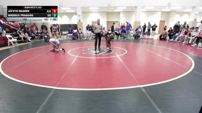 106 lbs 2nd Wrestleback (16 Team) - Maddux Fragoso, Villa Rica vs Jayvyn Headen, Alexander