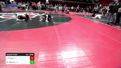 61 lbs Quarterfinal - Andrew Johnson, Pitbull Wrestling Academy vs Everett Luxton, Bartlesville Wrestling Club