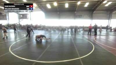 130 kg Quarterfinal - Zane Butero, Monte Vista Takedown Club vs William Graziano, Carlsbad Combat WC