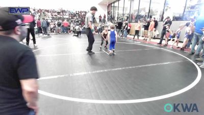 49 lbs Round Of 16 - Franciso Lopez, OKC Saints Wrestling vs Logan Snyder, Hennessey Takedown Club