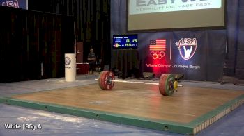 USAW American Open Championships M 85kg Session A Clean & Jerk