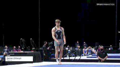 Zachary Gilbaugh - Floor, Region 4 - 2021 Winter Cup & Elite Team Cup
