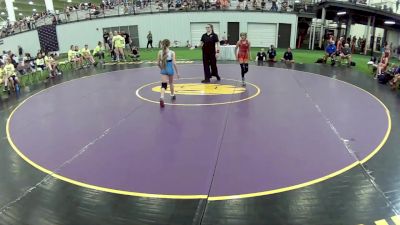 75 lbs Elaina Soltero, California vs Ireland Parnell, Pennsylvania Blue