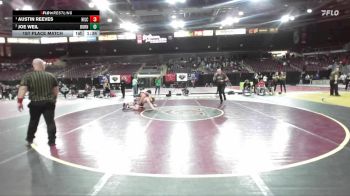 285 lbs 1st Place Match - Austin Reeves, Hillcrest vs Joe Weil, Burns