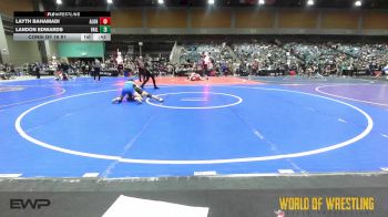 108 lbs Consi Of 16 #1 - Layth Bahamadi, Aloha vs Landon Edwards, Vail Wrestling Academy