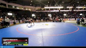 175 lbs Cons. Round 4 - Kannon Freschette, Camas vs Jessie Neff, Kent Meridian