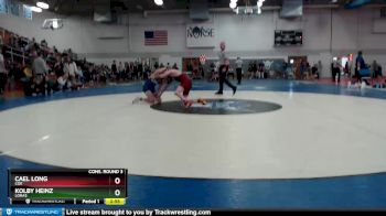 125 lbs Cons. Round 3 - Cael Long, Coe vs Kolby Heinz, Loras