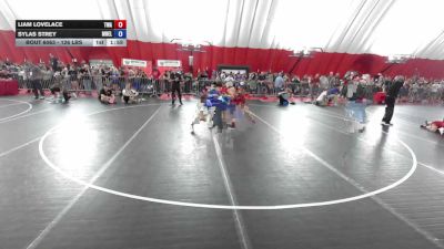 126 lbs Champ. Rd Of 64 - Liam Lovelace, The Wrestling Academy vs Sylas Strey, Mn Elite