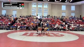 132 lbs Cons. Round 2 - Harbor Bent, Boyd Buchanan High School vs Christian Wiechmann, Chattanooga Christian School