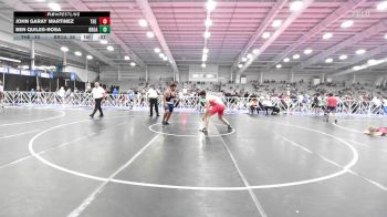 220 lbs Rr Rnd 2 - John Garay Martinez, The Asylum Red vs Ben Quiles-Rosa, Broad Axe Wrestling Academy HS2