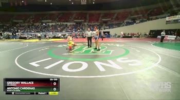 5A-190 lbs Cons. Round 2 - Antonio Cardenas, North Eugene vs Gregory Wallace, Hillsboro