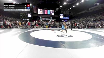 132 lbs Cons. Rd Of 64 - Malik Popoola, PA vs Isaac Brown, OH
