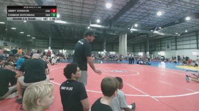 180 lbs Round 3 (4 Team) - Jimmy Johnson, SHENANDOAH VALLEY WC vs Connor Hotchkiss, GREAT NECK WC - GREEN