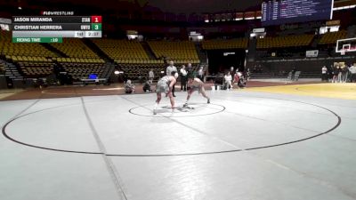 141 lbs Final - Jason Miranda, Stanford vs Christian Herrera, Unattached-Wyoming