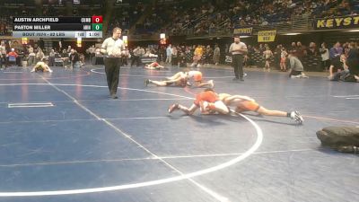 82 lbs Round Of 32 - Austin Archfield, Cumberland Valley vs Paeton Miller, Abington Heights