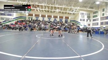 157 lbs Champ. Round 1 - Makenna Mackrille, Valley Center vs Adriana Loya, Liberty Charter